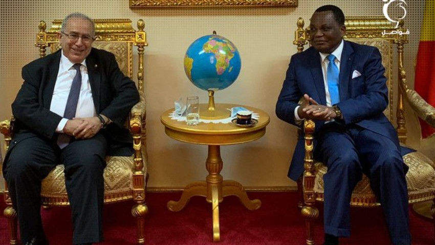 Ramtane Lamamra reçu par le président du Congo Denis Sassou Nguesso